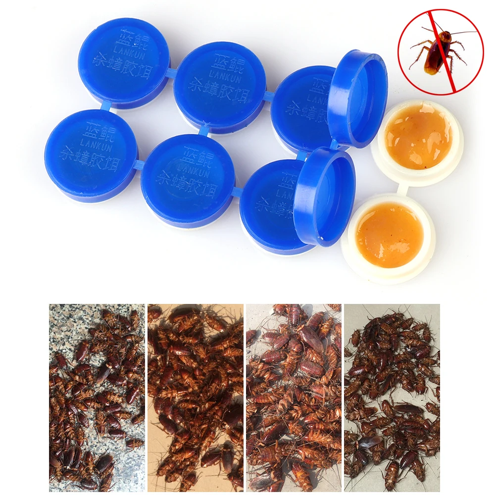 

1set Powerful Chaep Cockroach Killer Simple Effective Anti Cockroach Gel Cockroaches Repellent Pest Control Garden Supplies