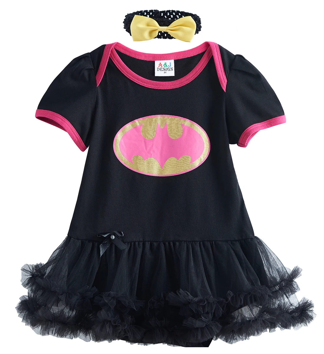 Baby Girl Romper Dress Bebe Batman Bodysuit Newborn Infant Lace Outfit DC Superhero Summer Clothes Toddler Dresses with Headband
Baby Girl Romper Dress Bebe Batman Bodysuit Newborn Infant Lace Outfit DC Superhero Summer Clothes Toddler Dresses with Headband