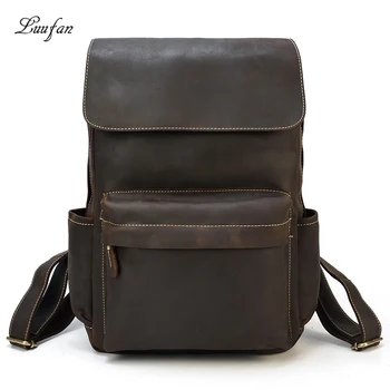 Luufan Vintage Leather Backpack Men Women Genuine Leather Laptop Backpacks Outdoor Travlling Packs Hot Book Bag Classic Designs
Luufan Vintage Leather Backpack Men Women Genuine Leather Laptop Backpacks Outdoor Travlling Packs Hot Book Bag Classic Designs