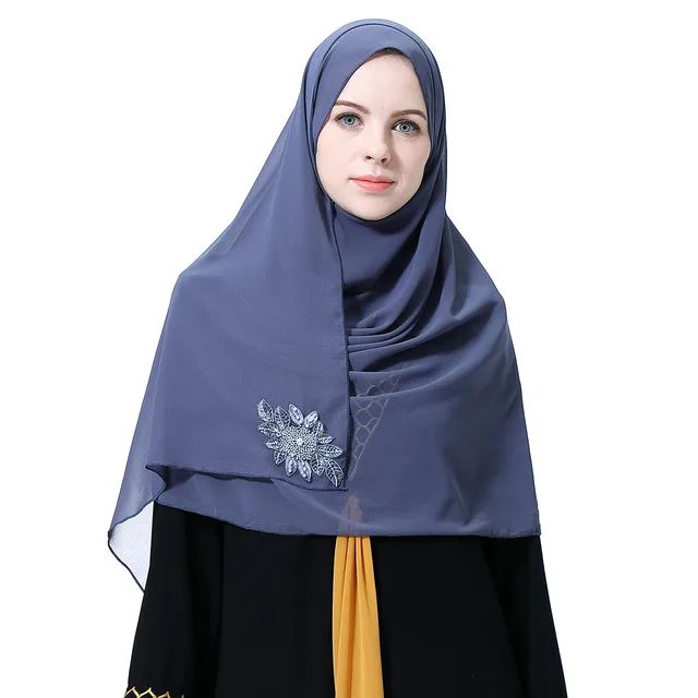 Women Luxury Chiffon Hijabs Shawl Scarf Muslim Iislamic Head Coverings Scarves Wraps Headscarf Prayer Muslim Hijab Scarf Female 
Women Luxury Chiffon Hijabs Shawl Scarf Muslim Iislamic Head Coverings Scarves Wraps Headscarf Prayer Muslim Hijab Scarf Female