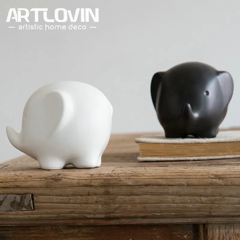 Modern Simple Style Creative Animal Black White Matte Elephant Status Friendly Partners Brothers Sisters Ceramic Home Decoration
Modern Simple Style Creative Animal Black White Matte Elephant Status Friendly Partners Brothers Sisters Ceramic Home Decoration