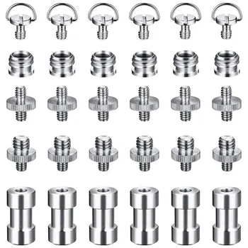 TTKK Camera Screw, Tripod Screw Adapter Converter Ring Screw for Camera/Monopod/Ballhead/Light Stand/Shoulder Rig (30 Pie
TTKK Camera Screw, Tripod Screw Adapter Converter Ring Screw for Camera/Monopod/Ballhead/Light Stand/Shoulder Rig (30 Pie