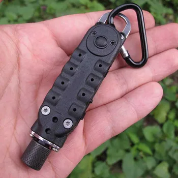 Mini Black Pocket Driver with Hex Screwdriver Led Light Carabiner Outdoor Sports Camping Self Defense EDC Tools Tactical Kits
Mini Black Pocket Driver with Hex Screwdriver Led Light Carabiner Outdoor Sports Camping Self Defense EDC Tools Tactical Kits
