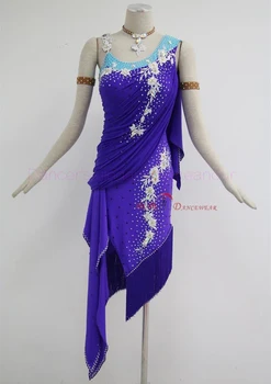New style latin dance costumes senior sexy stones sleeveless latin dance dress for women latin dance competition dresses S-4XL
New style latin dance costumes senior sexy stones sleeveless latin dance dress for women latin dance competition dresses S-4XL