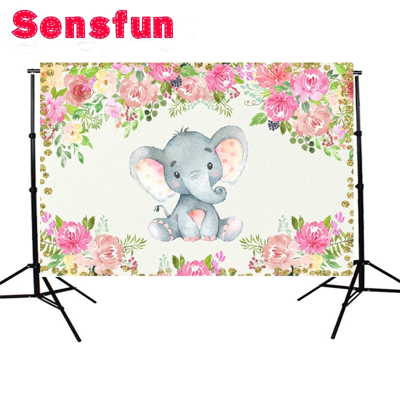 Sensfun Gold Coins Pink Poeny Flowers Elephant Baby Shower Custom Photo Studio Background Backdrop Vinyl 7x5ft
Sensfun Gold Coins Pink Poeny Flowers Elephant Baby Shower Custom Photo Studio Background Backdrop Vinyl 7x5ft
