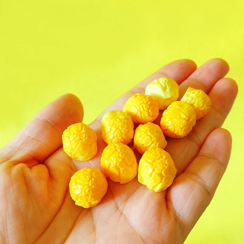 10pcs flat-back pop corn/miniatures dinnerware/cute/fairy garden gnome/terrarium decor/bonsai/doll house decor/diy supplies
10pcs flat-back pop corn/miniatures dinnerware/cute/fairy garden gnome/terrarium decor/bonsai/doll house decor/diy supplies