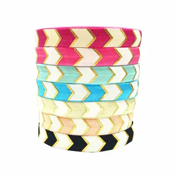 10Yard/lot Fold Over Elastic with Arrow Print Chevron Foldover Elastic Ribbon For Elastic Hair Band DIY Hair Accessories
10Yard/lot Fold Over Elastic with Arrow Print Chevron Foldover Elastic Ribbon For Elastic Hair Band DIY Hair Accessories