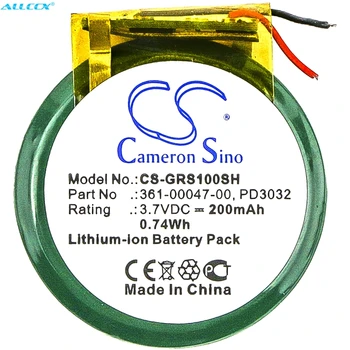 Cameron Sino 200mAh Battery 361-00047-00,PD3032 for Garmin Approach S1, Forerunner 110, 210, 210W, S1, S1W
Cameron Sino 200mAh Battery 361-00047-00,PD3032 for Garmin Approach S1, Forerunner 110, 210, 210W, S1, S1W