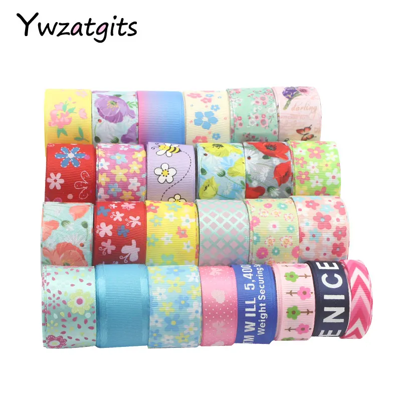 Ywzatgis 6 ярдов мульти варианты Grosgrain ленты Сделай Сам отделка швейная лента для