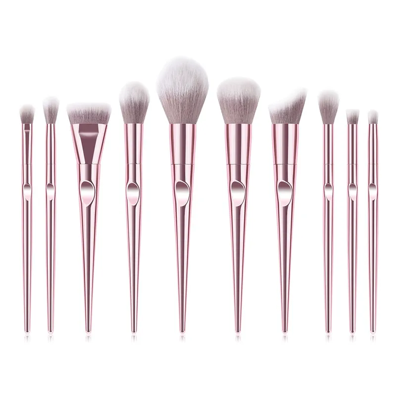 10pcs/set Makeup Brushes Set Rose Gold for Eye Shadow Face Foundation Brush Cosmetic Tools women Make up Brush Set T10154
10pcs/set Makeup Brushes Set Rose Gold for Eye Shadow Face Foundation Brush Cosmetic Tools women Make up Brush Set T10154