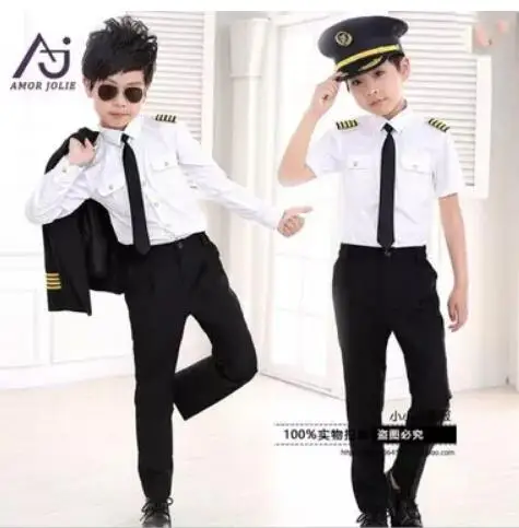 Hot Children Air Force Less Clothing Pilot Uniforms Boy Captain Performing Photography Service Performance clothing AMBESTPARTY
Hot Children Air Force Less Clothing Pilot Uniforms Boy Captain Performing Photography Service Performance clothing AMBESTPARTY