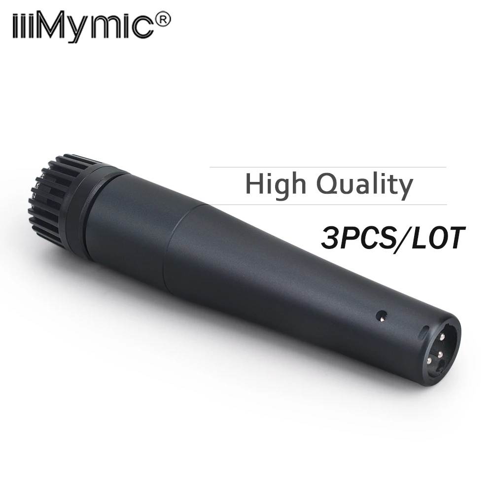 3PCS/LOT High Quality Version Instrument Mic SM57LC Dynamic Wired mikrofon microfono 57LC for Drums Percussion Brass Woodwinds
3PCS/LOT High Quality Version Instrument Mic SM57LC Dynamic Wired mikrofon microfono 57LC for Drums Percussion Brass Woodwinds