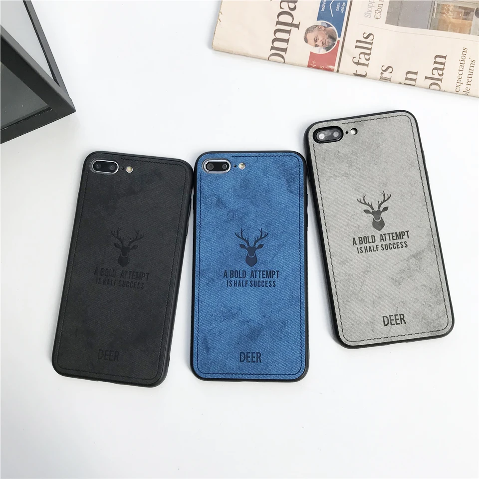 Case For iphone XS MAX XR X SE 5 5s 6s 7 8 Plus OnePlus 6 Cover Fabric Deer Vintage Silicone + Leather Skin Cloth Art Shell Case
Case For iphone XS MAX XR X SE 5 5s 6s 7 8 Plus OnePlus 6 Cover Fabric Deer Vintage Silicone + Leather Skin Cloth Art Shell Case