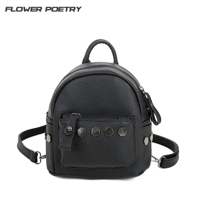 fashion small women backpacks small rivet zipper pu leather student backpack preppy style backpack girls women's backpack
fashion small women backpacks small rivet zipper pu leather student backpack preppy style backpack girls women's backpack