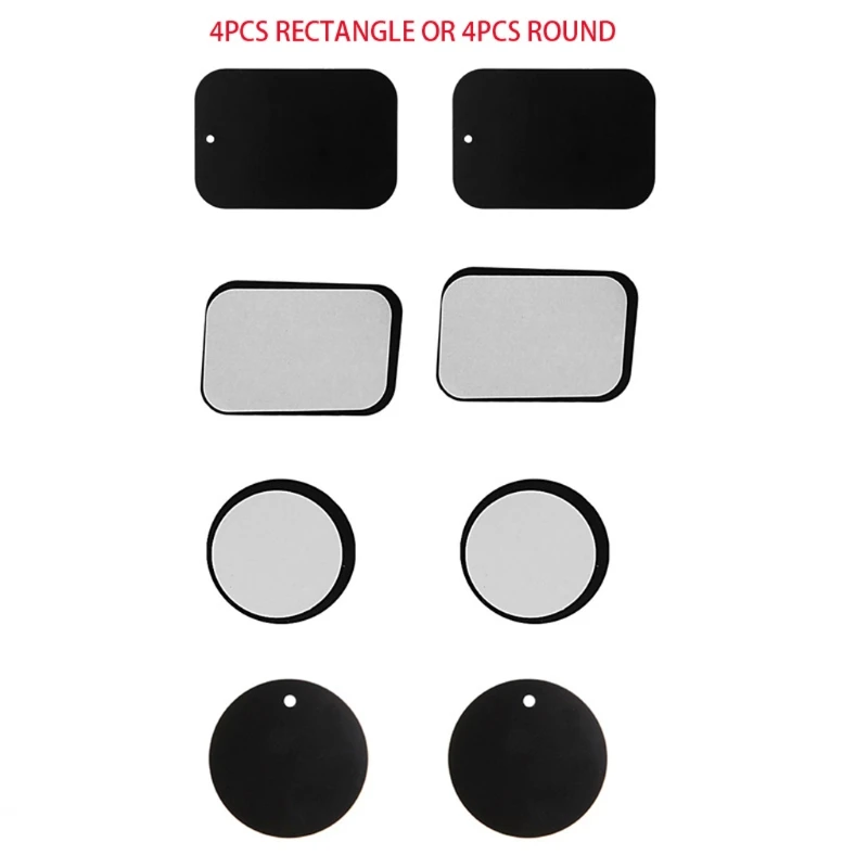 4x Replace Metal Plate Circular Square Iron Plate Sticker Adhensive For Magnetic Car Phone Holder Accessory mobile phone parts
4x Replace Metal Plate Circular Square Iron Plate Sticker Adhensive For Magnetic Car Phone Holder Accessory mobile phone parts