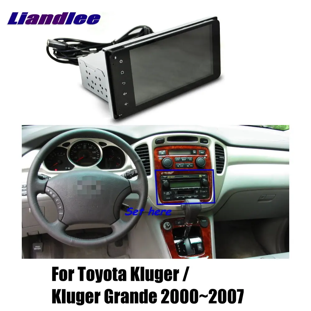 Liandlee For Toyota Kluger / Kluger Grande 2000~2007 Car Android Radio Player GPS NAVI Maps HD Touch Screen TV Multimedia No DVD
Liandlee For Toyota Kluger / Kluger Grande 2000~2007 Car Android Radio Player GPS NAVI Maps HD Touch Screen TV Multimedia No DVD