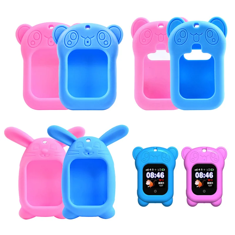 Portable Smart Watch Case Silicon Case with Sling Cute Panda Rabbit Anti-lost Protect Case for Kid Smart Positioning Phone Watch
Portable Smart Watch Case Silicon Case with Sling Cute Panda Rabbit Anti-lost Protect Case for Kid Smart Positioning Phone Watch