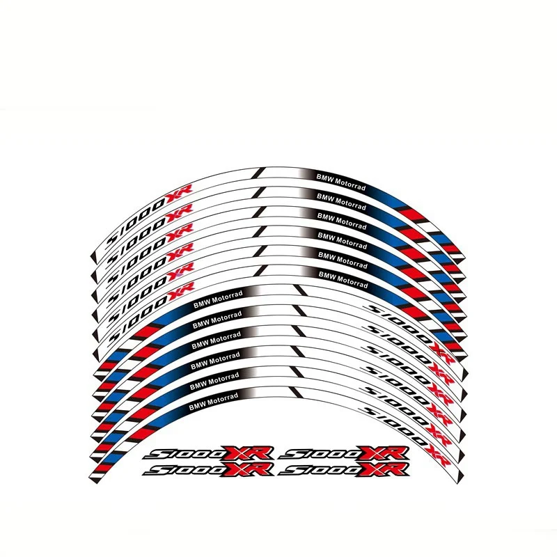 New Motorcycle High Quality 3M Adhesive Wheel Decal Reflective Stickers Rim Stapes For BMW S1000XR
New Motorcycle High Quality 3M Adhesive Wheel Decal Reflective Stickers Rim Stapes For BMW S1000XR