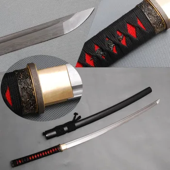 SHI JIAN Fully Handmade Japanese Samurai Sword Katana Folded Steel Full Tang Sharp Knife Espadas Vintage Home Decoration Present
SHI JIAN Fully Handmade Japanese Samurai Sword Katana Folded Steel Full Tang Sharp Knife Espadas Vintage Home Decoration Present