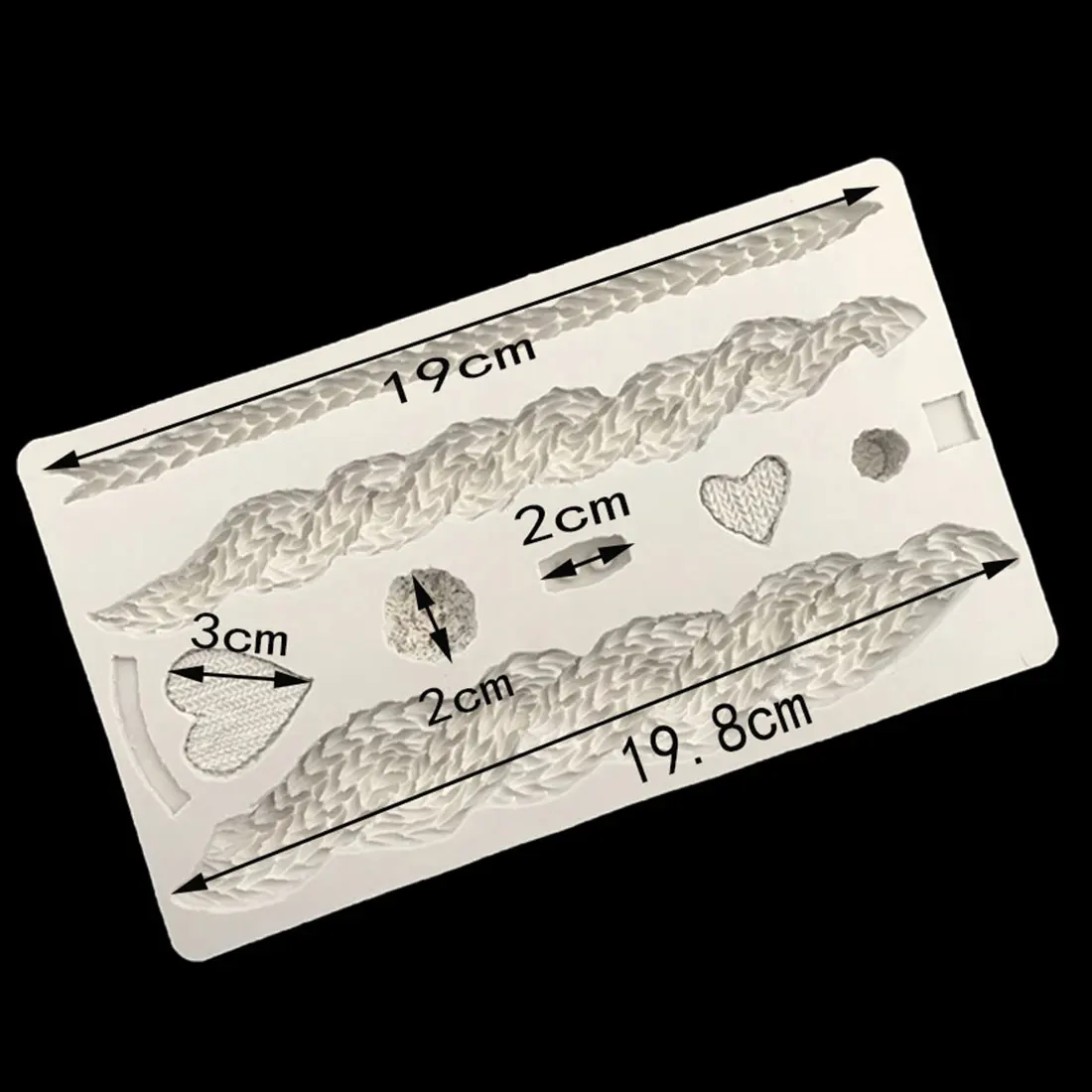 Hot Sale 3D Knitting Texture Silicone Mold Christmas Cake Border Fondant Molds Cake Decorating Tools Chocolate Gumpaste Mould
Hot Sale 3D Knitting Texture Silicone Mold Christmas Cake Border Fondant Molds Cake Decorating Tools Chocolate Gumpaste Mould