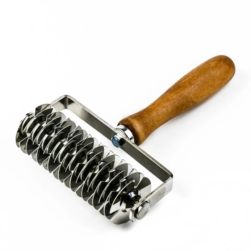 Stainless Steel Pizza Cutter Kitchen Gadgets Pasta Roller Wooden Handle Round Knife Steel Cutter Slicer Blades Pastry Tools
Stainless Steel Pizza Cutter Kitchen Gadgets Pasta Roller Wooden Handle Round Knife Steel Cutter Slicer Blades Pastry Tools