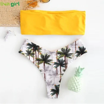 Liva girl Sexy Coconut Print Bikini Floral Push-Up Padded 2019 Europe and America Maillot De Bain Femme Swim Wear Bathing Suit
Liva girl Sexy Coconut Print Bikini Floral Push-Up Padded 2019 Europe and America Maillot De Bain Femme Swim Wear Bathing Suit