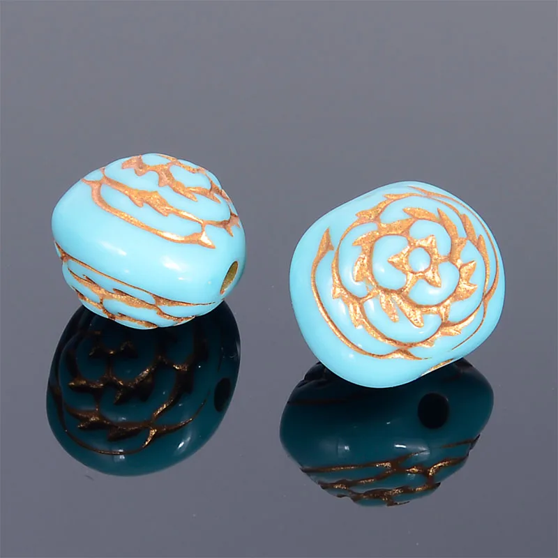 Miasol 60 Pcs/Lot Fluted Corrugated Double Rose Flower Antique Design Spacer Charm Loose Beads For Diy Jewelry Making Findings
Miasol 60 Pcs/Lot Fluted Corrugated Double Rose Flower Antique Design Spacer Charm Loose Beads For Diy Jewelry Making Findings