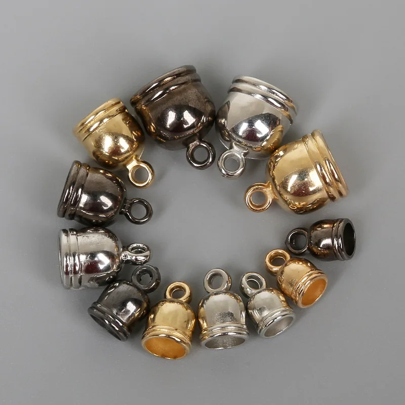 50pcs Round Leather Cord Crimps End Caps Beads For Jewelry Making DIY Necklace Bracelet
50pcs Round Leather Cord Crimps End Caps Beads For Jewelry Making DIY Necklace Bracelet