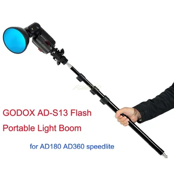Godox AD-S13 55-160cm Portable Light Boom Pole Stick 1/4 Male Thread for WITSTRO Flash AD180 AD360 speedlite
Godox AD-S13 55-160cm Portable Light Boom Pole Stick 1/4 Male Thread for WITSTRO Flash AD180 AD360 speedlite