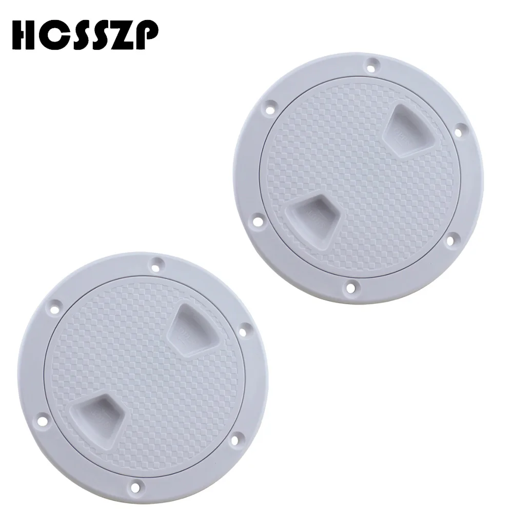 2 Pcs 6" Marine ABS Round Hatch Cover Tight Screw Out White Anti-corrosive Inspection Access Deck Plate for Marine Boat Yacht
2 Pcs 6" Marine ABS Round Hatch Cover Tight Screw Out White Anti-corrosive Inspection Access Deck Plate for Marine Boat Yacht