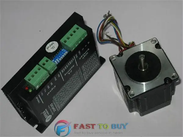 Leadshine NEMA23 3-phase Stepper Motor and Drive 3DM583+573S09 0.9N.m Stepping Motor Driver Kit with Cable New Original
Leadshine NEMA23 3-phase Stepper Motor and Drive 3DM583+573S09 0.9N.m Stepping Motor Driver Kit with Cable New Original