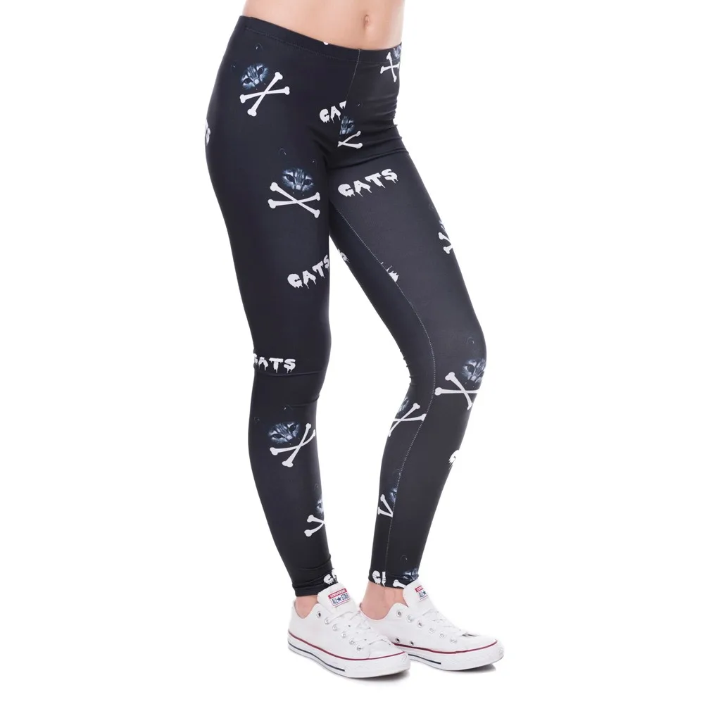 2017 Women Fashion Funny X Cats High Waist Leggings 3D Printed Basic Casual Funny Black Cats and Bones Leggin Female Skinny Pant
2017 Women Fashion Funny X Cats High Waist Leggings 3D Printed Basic Casual Funny Black Cats and Bones Leggin Female Skinny Pant