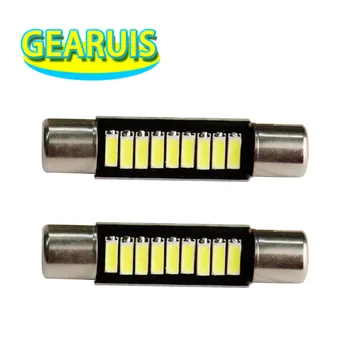 100pcs T6 C5W Led 4014 9 SMD 28mm 31mm Leds Interior Lights Festoon Dome Lamps Reading Light T Shape 12V White
100pcs T6 C5W Led 4014 9 SMD 28mm 31mm Leds Interior Lights Festoon Dome Lamps Reading Light T Shape 12V White