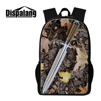 Dispalang Dagger Printing School Bag For Teenagers Maple Leaf Men Women Large Backpacks Children Schoolbag Kids Boys Book Bags
Dispalang Dagger Printing School Bag For Teenagers Maple Leaf Men Women Large Backpacks Children Schoolbag Kids Boys Book Bags