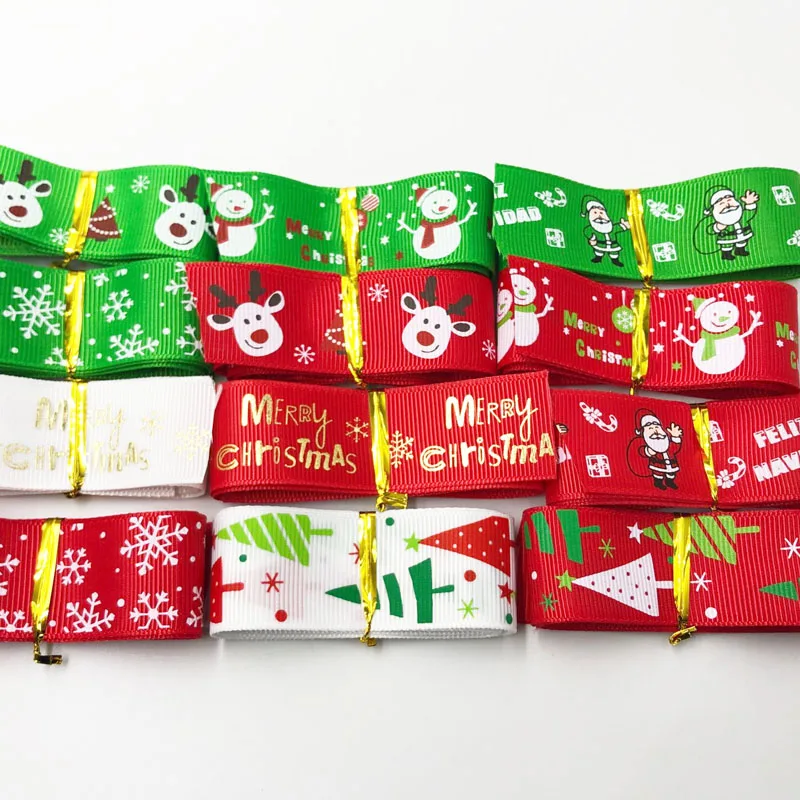 2Y/lot 25mm Grosgrain Ribbon Merry Christmas Ribbon DIY Hairbows Accessories Materials Festival Party Decoration Gift Package
2Y/lot 25mm Grosgrain Ribbon Merry Christmas Ribbon DIY Hairbows Accessories Materials Festival Party Decoration Gift Package