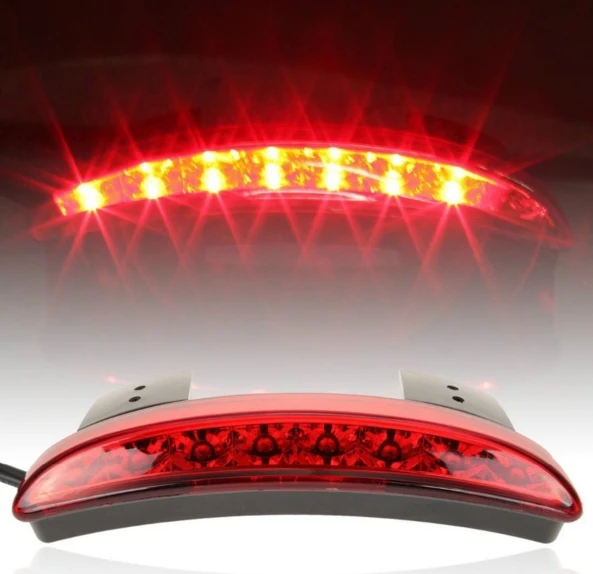 Bike Motorcycle Light Cafe Racer Rear Fender Edge Red LED Brake Tail light Motocicleta For Harley Touring Sportster XL 883 1200
Bike Motorcycle Light Cafe Racer Rear Fender Edge Red LED Brake Tail light Motocicleta For Harley Touring Sportster XL 883 1200