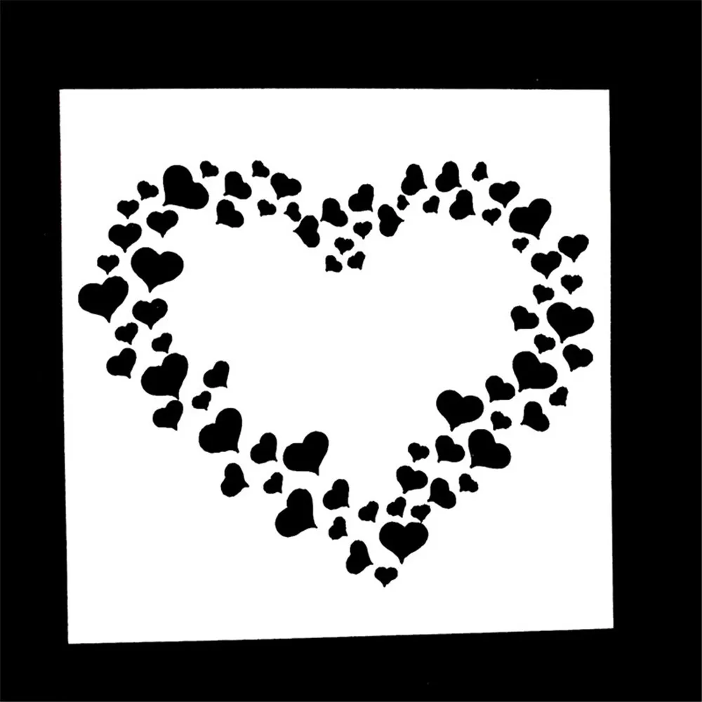 1PC Heart Shape Reusable Stencil Airbrush Painting Art DIY Home Decor Scrapbooking Album Craft
1PC Heart Shape Reusable Stencil Airbrush Painting Art DIY Home Decor Scrapbooking Album Craft