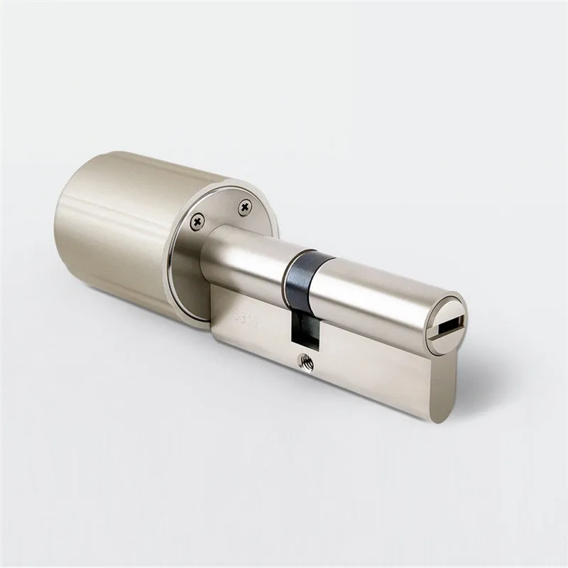 Electromechanical Integrated Smart Lock Cylinder Intelligent Securtiy Door Lock 128-Bit Encryption w/ Keys
Electromechanical Integrated Smart Lock Cylinder Intelligent Securtiy Door Lock 128-Bit Encryption w/ Keys