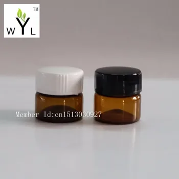 5g amber glass jars, 5ml cream jars, skin care cream bottles, glass cosmetic containers 10g for sample test WYL 100pcs
5g amber glass jars, 5ml cream jars, skin care cream bottles, glass cosmetic containers 10g for sample test WYL 100pcs