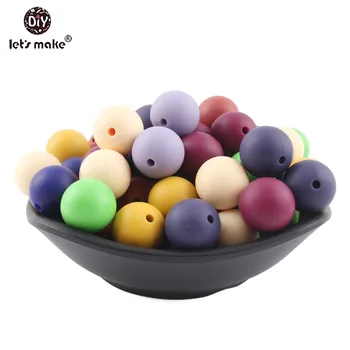 Let's Make Baby Teether 15mm 10pc Silicone Beads Round Food Grade Silicone Teether DIY Baby Nursing Accessories Teething Toys
Let's Make Baby Teether 15mm 10pc Silicone Beads Round Food Grade Silicone Teether DIY Baby Nursing Accessories Teething Toys