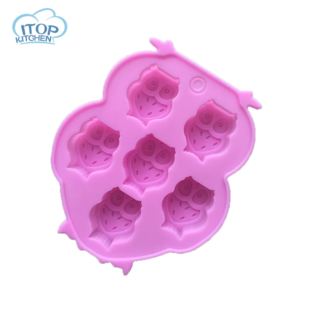1Pcs DIY Chocolate Mold Ice Cube Ice Cube Tray Soap Mold Owl Shaped Silicone Cake Mold
1Pcs DIY Chocolate Mold Ice Cube Ice Cube Tray Soap Mold Owl Shaped Silicone Cake Mold