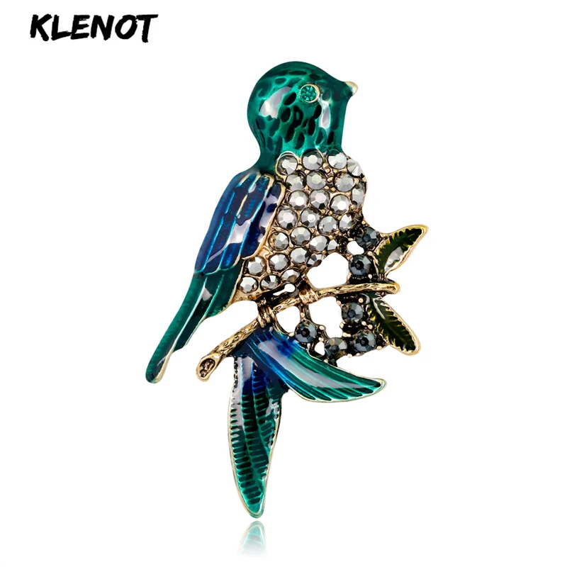 Vintage Bird Brooches For Women Rhinestone Animal Pins and Brooch Metal Branch Pin Suit Scarf Collar Pin Enamel Brooch Jewelry
Vintage Bird Brooches For Women Rhinestone Animal Pins and Brooch Metal Branch Pin Suit Scarf Collar Pin Enamel Brooch Jewelry