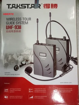 High Quality Takstar UHF-938/UHF938 Wireless Tour Guide System UHF frequency wireless mic Transmitter+Receiver+MIC+earphone
High Quality Takstar UHF-938/UHF938 Wireless Tour Guide System UHF frequency wireless mic Transmitter+Receiver+MIC+earphone