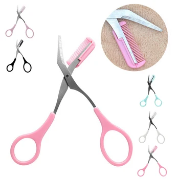 5 Color Stainless steel beauty Eyelash Eyebrow Trimmer with Mini comb Eyebrow Eyelash Hair Clips Eyebrow Shaping Grooming
5 Color Stainless steel beauty Eyelash Eyebrow Trimmer with Mini comb Eyebrow Eyelash Hair Clips Eyebrow Shaping Grooming