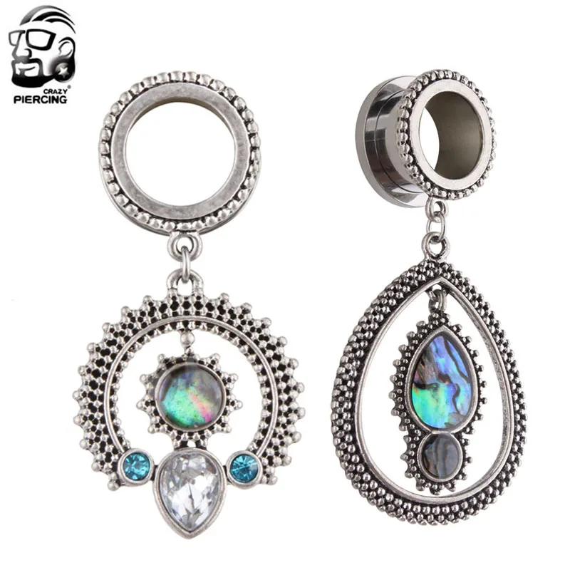 Stainless Steel Pendant Ear Plugs Retro Tunnels Ear Piercings Screw Expansion Ear Stretched Piercing Flesh Tunnels Body Jewelry
Stainless Steel Pendant Ear Plugs Retro Tunnels Ear Piercings Screw Expansion Ear Stretched Piercing Flesh Tunnels Body Jewelry