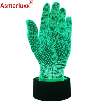 Touch Switch Palm Hand 3D LED Night Light Acrylic Lamp Novelty Lighting USB lamp Table Lamp As Halloween Party Office Deco Gift
Touch Switch Palm Hand 3D LED Night Light Acrylic Lamp Novelty Lighting USB lamp Table Lamp As Halloween Party Office Deco Gift