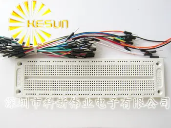 FREE SHIPPING Mini Breadboard 700 Points Solderless PCB Bread Board SYB-120 + 65 Flexible jumper wires
FREE SHIPPING Mini Breadboard 700 Points Solderless PCB Bread Board SYB-120 + 65 Flexible jumper wires