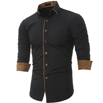 Brand 2018 Fashion Male Shirt Long-Sleeves Tops Classic Personality Trim Mens Dress Shirts Slim Men Shirt 3XL
Brand 2018 Fashion Male Shirt Long-Sleeves Tops Classic Personality Trim Mens Dress Shirts Slim Men Shirt 3XL