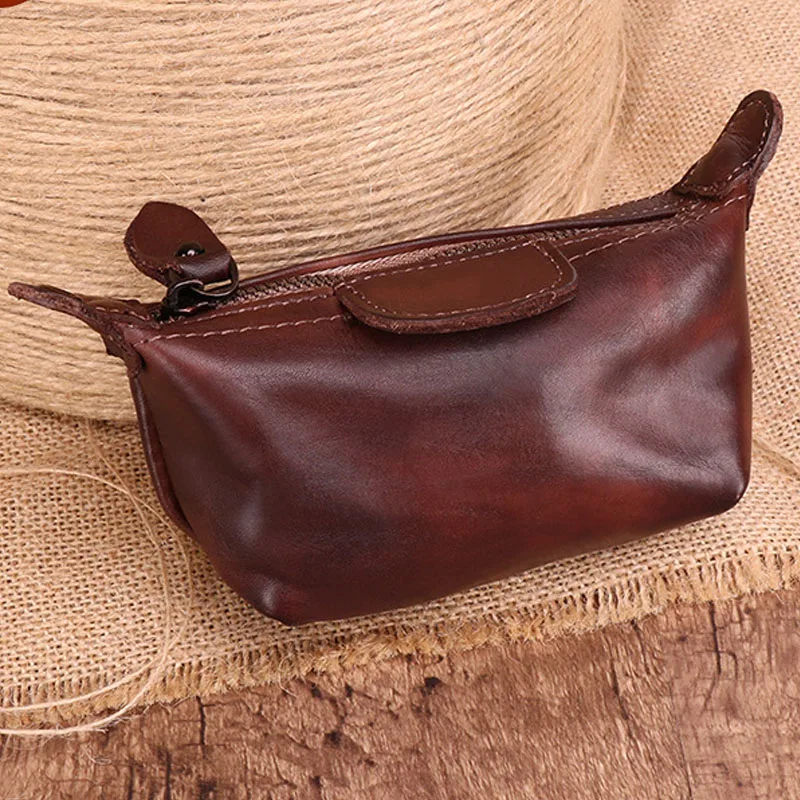 Vintage Genuine Leather coin purse Cute Mini Wallet Women Multifunction storage bag purse Pure color zipper Popular Wallet
Vintage Genuine Leather coin purse Cute Mini Wallet Women Multifunction storage bag purse Pure color zipper Popular Wallet