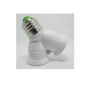 50Pcs/Lot E27 to 2 E27 Lamp Holder Converter Socket Conversion Type 2E27 Y Shape Adapter Light Bulb Base PC Material
50Pcs/Lot E27 to 2 E27 Lamp Holder Converter Socket Conversion Type 2E27 Y Shape Adapter Light Bulb Base PC Material